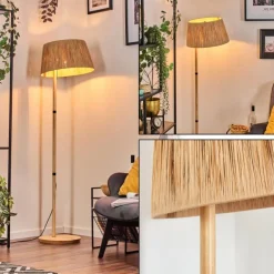 Luminaires Scandinaves-hofstein Granja Lampadaire Écru, 1 lumière