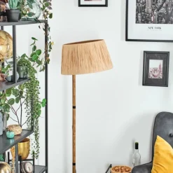 Luminaires Scandinaves-hofstein Granja Lampadaire Écru, 1 lumière