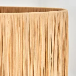 Luminaires Scandinaves-hofstein Granja Lampadaire Écru, Noir, 1 lumière