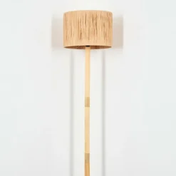 Luminaires Scandinaves-hofstein Granja Lampadaire Écru, Noir, 1 lumière