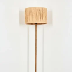 Luminaires Scandinaves-hofstein Granja Lampadaire Écru, Noir, 1 lumière