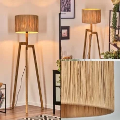 hofstein Granja Lampadaire, Liseuse Écru, 1 lumière