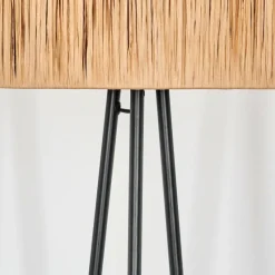 hofstein Granja Lampadaire Noir, 1 lumière