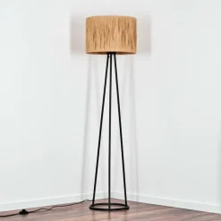 hofstein Granja Lampadaire Noir, 1 lumière