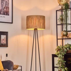 hofstein Granja Lampadaire Noir, 1 lumière