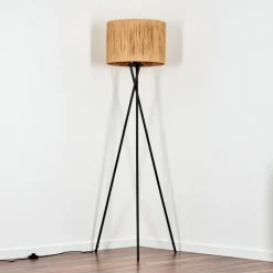 hofstein Granja Lampadaire Noir, 1 lumière