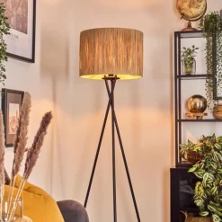 hofstein Granja Lampadaire Noir, 1 lumière