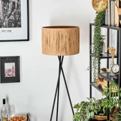 hofstein Granja Lampadaire Noir, 1 lumière