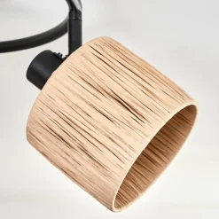 Luminaires Scandinaves-hofstein Granja Plafonnier Noir, 3 lumières