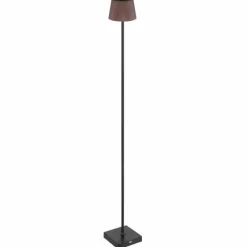 Luminaires Globo Lighting Gregoir Lampadaire LED Noir, 1 lumière