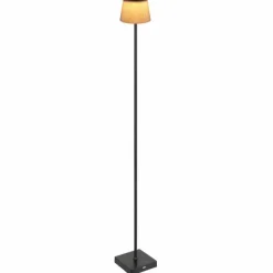 Luminaires Globo Lighting Gregoir Lampadaire LED Noir, 1 lumière