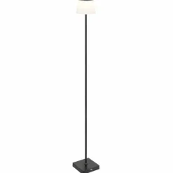 Luminaires Globo Lighting Gregoir Lampadaire LED Noir, 1 lumière
