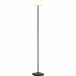 Luminaires Globo Lighting Gregoir Lampadaire LED Noir, 1 lumière