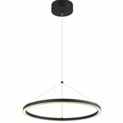 Luminaires Globo Lighting Grenvix Suspension LED Noir, 1 lumière* Éclairage Led