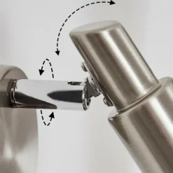 hofstein Gropptorp Applique murale, Spot mural Nickel mat, 1 lumière