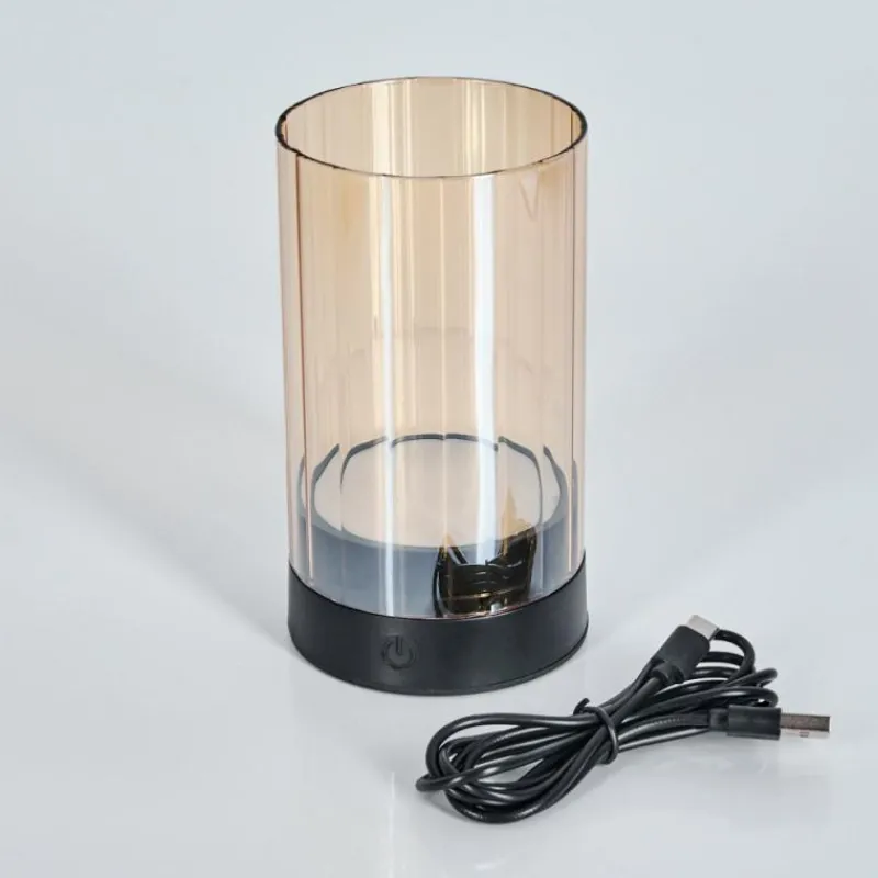 hofstein Grubbe Lampe de table d'extérieur, Lampe à poser LED Noir, 1 lumière