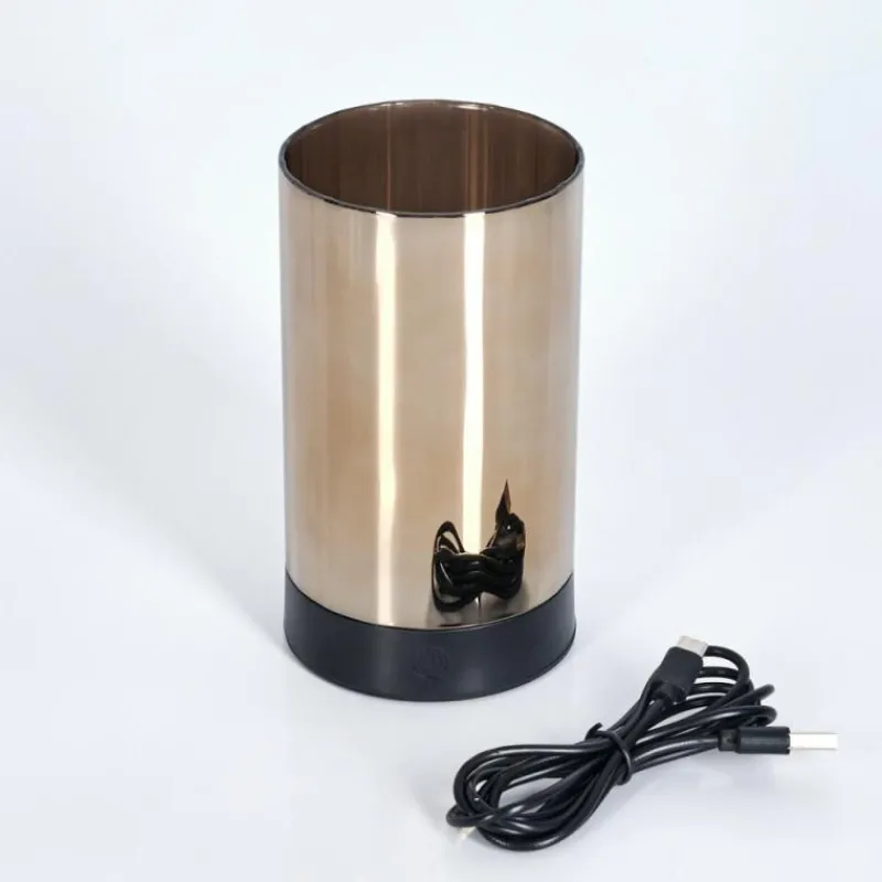 hofstein Grubbe Lampe de table d'extérieur, Lampe à poser LED Noir, 1 lumière