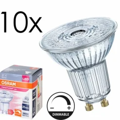 hofstein GU10 LED 3.4 Watt blanc chaud dimmable 230 Lumen
