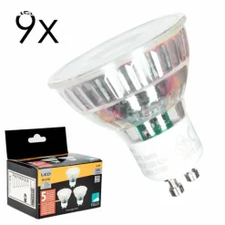 hofstein GU10 LED 4.5 Watt blanc chaud 345 Lumen