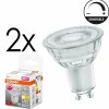 hofstein GU10 LED 3.7 Watt blanc chaud dimmable 230 Lumen