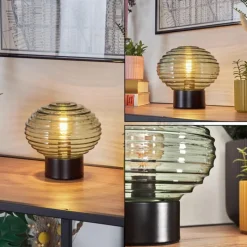 hofstein Gualtar Lampe à poser Noir, 1 lumière