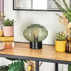 hofstein Gualtar Lampe à poser Noir, 1 lumière