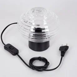 hofstein Gualtar Lampe à poser Noir, 1 lumière