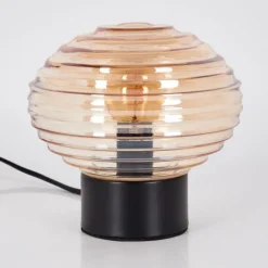 hofstein Gualtar Lampe à poser Noir, 1 lumière