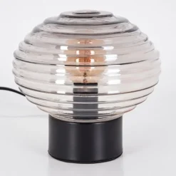 hofstein Gualtar Lampe à poser Noir, 1 lumière