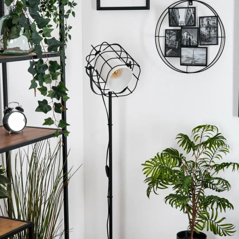 Lampes En Tissu-hofstein Gudmuntorp Lampadaire Noir, 1 lumière