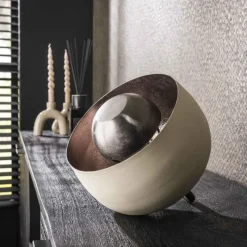 hofstein Guedixe Lampadaire, Lampe à poser Gris, 1 lumière* Lampes À Poser