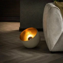 hofstein Guedixe Lampadaire, Lampe à poser Gris, 1 lumière* Lampes À Poser