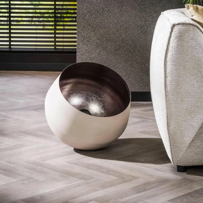 hofstein Guedixe Lampadaire, Lampe à poser Gris, 1 lumière* Lampes À Poser