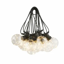 Luminaires Globo Lighting Guirlande Globo ALMAGA LED Noir, 10 lumières