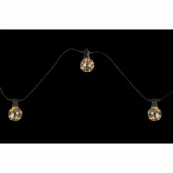 Luminaires Globo Lighting Guirlande Globo ALMAGA LED Noir, 10 lumières