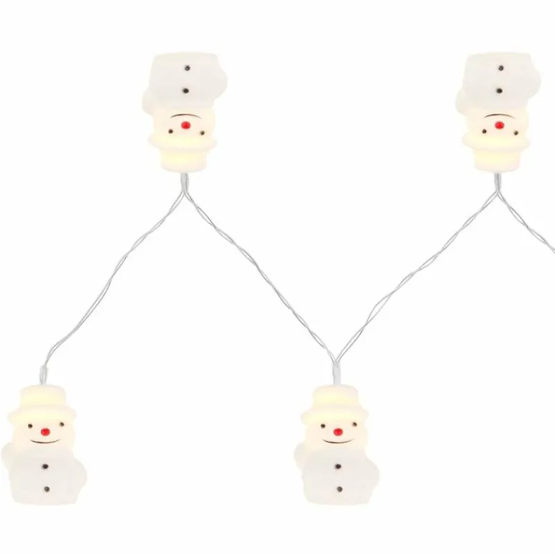 Luminaires Globo Lighting Guirlande Globo BAILY LED Blanc, 10 lumières* Éclairage Led