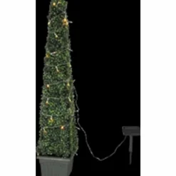 Luminaires Globo Lighting Guirlande Globo SOLAR LED Noir, 50 lumières