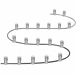 Luminaires Ledvance Guirlande LEDVANCE GARDEN DOT Transparent, 1 lumière, Changeur de couleurs