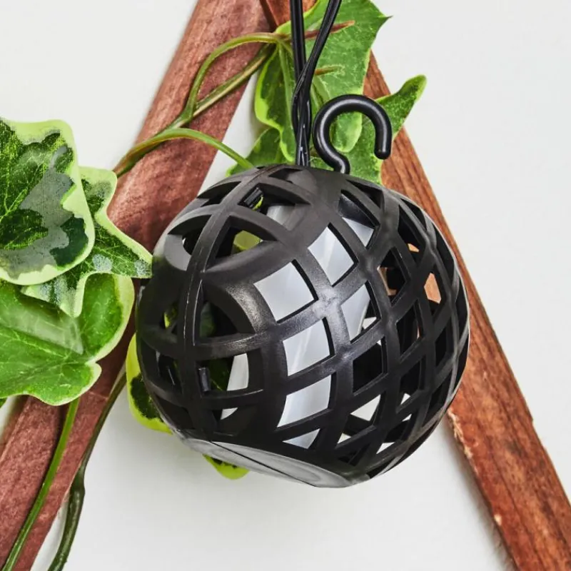 hofstein guirlande lumineuse solaire Torpo LED Noir, Blanc, 96 lumières