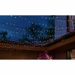 Luminaires Philips Guirlande Philips Hue Festavia LED Noir, 500 lumières, Changeur de couleurs