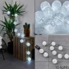 hofstein Guirlande solaire Redding LED Blanc, 10 lumières