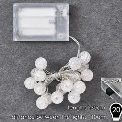 hofstein Guirlande Sondrio LED, 20 lumières