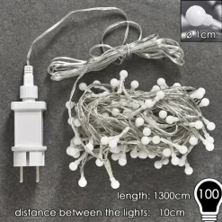 hofstein Guirlande Sondrio LED, 100 lumières