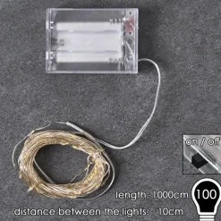 hofstein Guirlande Sondrio LED, 100 lumières