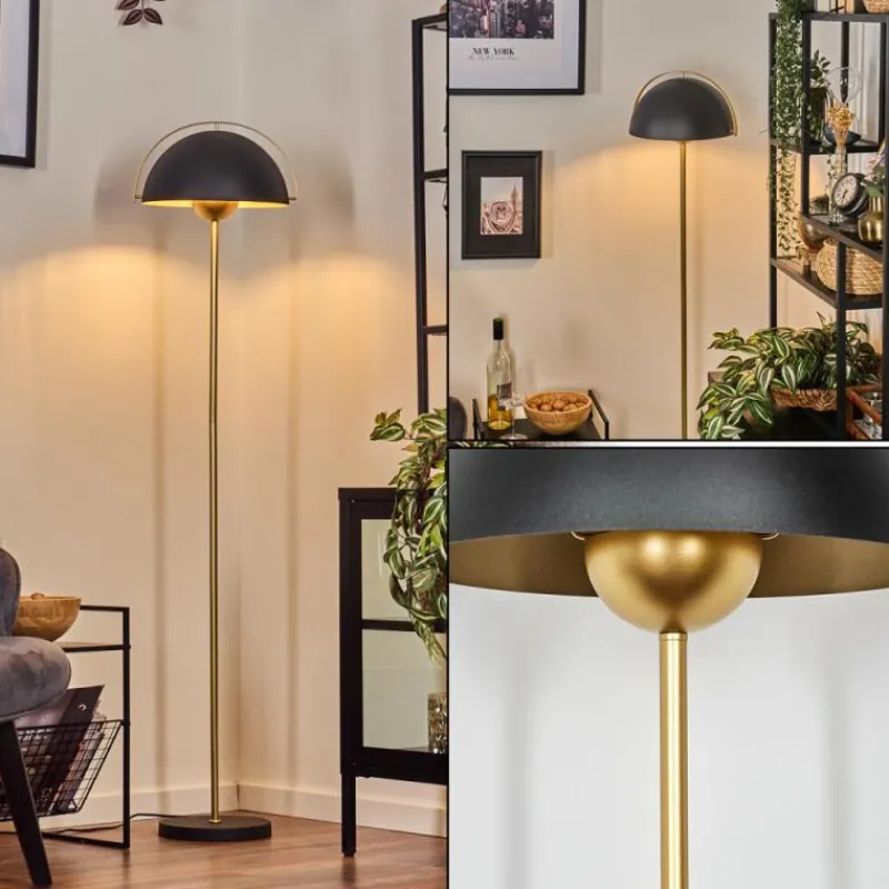 Lampes Dorées-hofstein Guttsta Lampadaire Or, 1 lumière