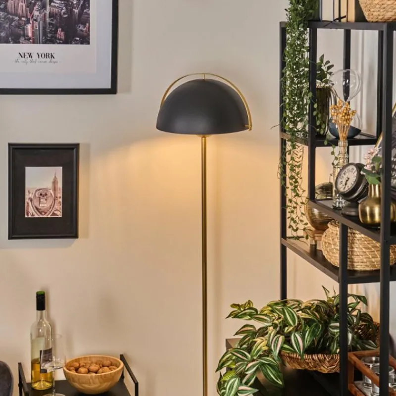 Lampes Dorées-hofstein Guttsta Lampadaire Or, 1 lumière