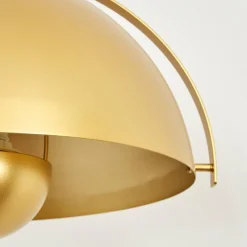 Lampes Dorées-hofstein Guttsta Lampadaire Or, 1 lumière