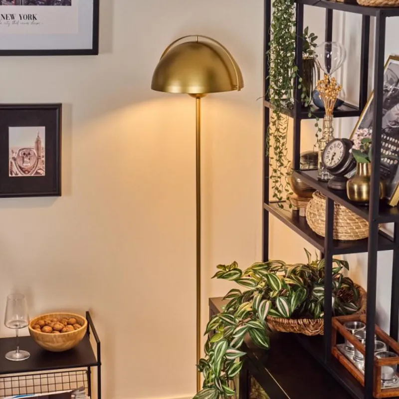 Lampes Dorées-hofstein Guttsta Lampadaire Or, 1 lumière