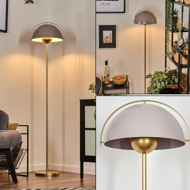 Lampes Dorées-hofstein Guttsta Lampadaire Or, 1 lumière