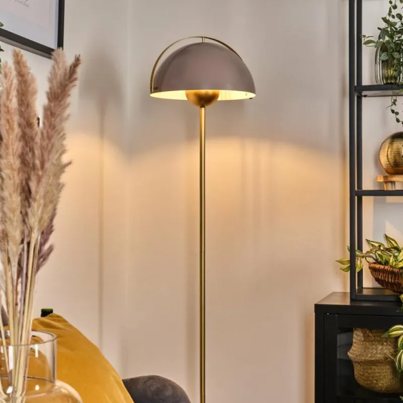 Lampes Dorées-hofstein Guttsta Lampadaire Or, 1 lumière